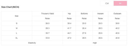 2-Tone Checked Print High Waist Wide Leg Pants Women's Bottom - Pants