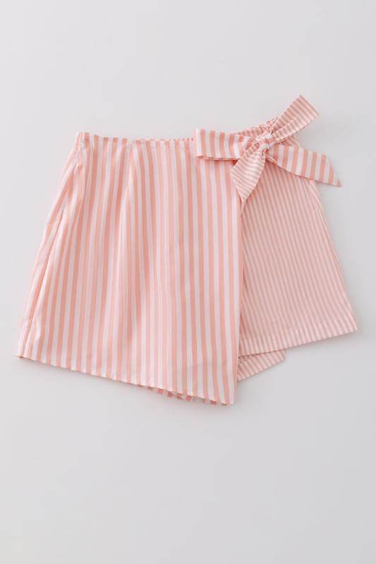 Striped skort with bow - Shop Style & More | Fresh Looks, Everyday Deals & Free Shipping