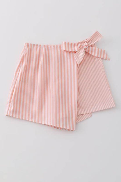 Striped skort with bow - Shop Style & More | Fresh Looks, Everyday Deals & Free Shipping