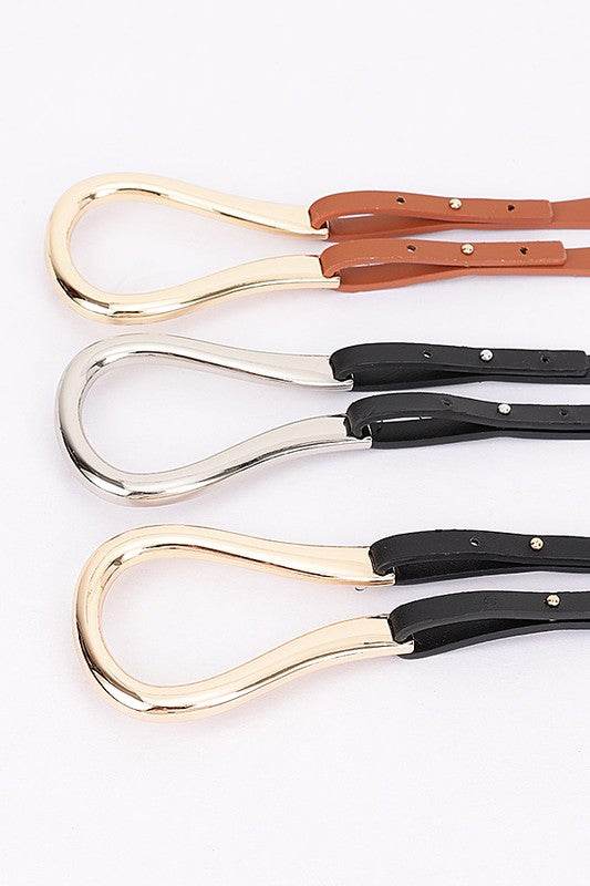 Polished Buckle Faux Leather Belt - Shop Style & More | Fresh Looks, Everyday Deals & Free Shipping