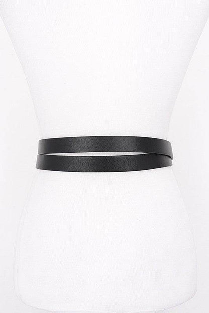 Polished Buckle Faux Leather Belt - Shop Style & More | Fresh Looks, Everyday Deals & Free Shipping