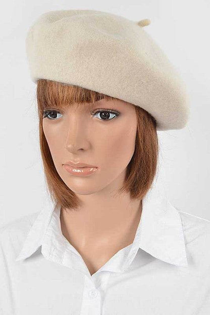 Wool Blend Fashion Beret - Shop Style & More | Fresh Looks, Everyday Deals & Free Shipping