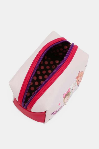 Nicole Lee USA Printed Extra Large Cosmetic Pouch Bags