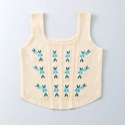 Floral corset tank top - Shop Style & More | Fresh Looks, Everyday Deals & Free Shipping
