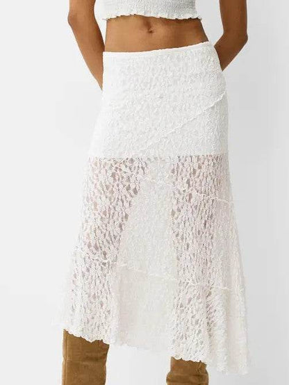 Lace Midi Skirt - Shop Style & More | Fresh Looks, Everyday Deals & Free Shipping