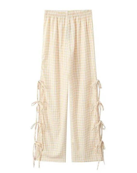 Side Bow Tie Pants - Shop Style & More | Fresh Looks, Everyday Deals & Free Shipping