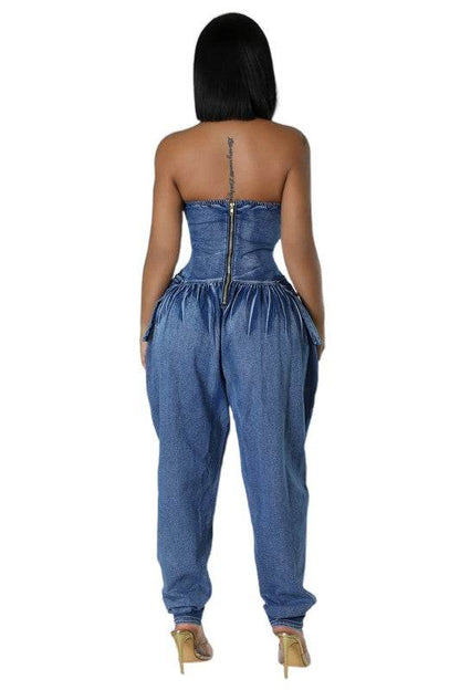 WOMEN FASHION DENIM JUMPSUIT - Shop Style & More | Fresh Looks, Everyday Deals & Free Shipping