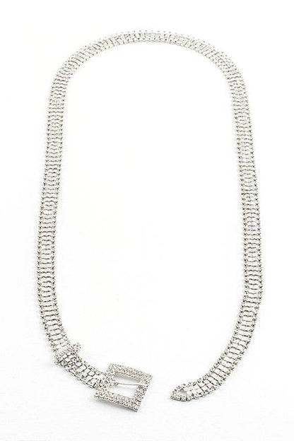 Buckle Rhinestone Mesh Belt - Shop Style & More | Fresh Looks, Everyday Deals & Free Shipping