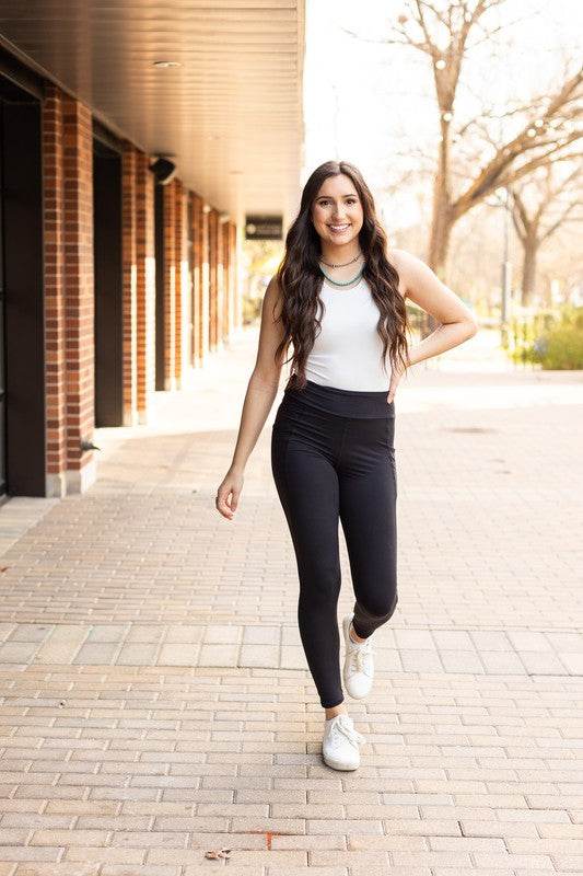 Sleek Pocket Collection - FULL Length Leggings R2 - Shop Style & More | Fresh Looks, Everyday Deals & Free Shipping