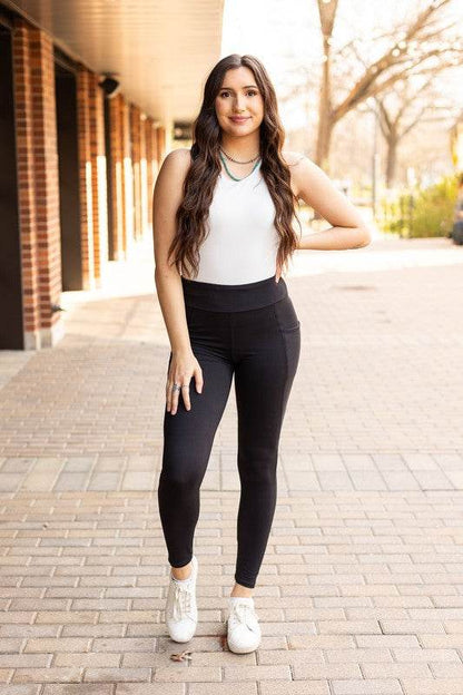 Sleek Pocket Collection - FULL Length Leggings R2 - Shop Style & More | Fresh Looks, Everyday Deals & Free Shipping