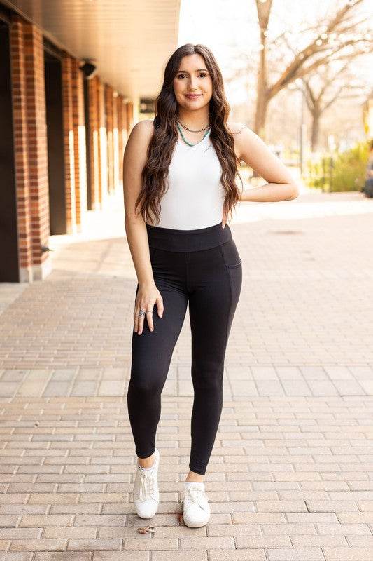 Sleek Pocket Collection - FULL Length Leggings R2 - Shop Style & More | Fresh Looks, Everyday Deals & Free Shipping