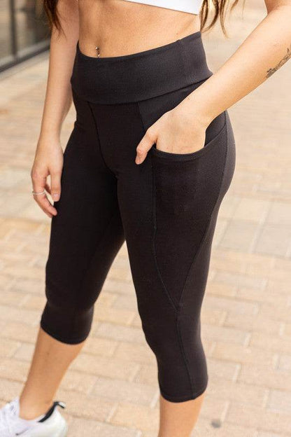 Sleek Pocket Collection - Capri Leggings round 2 - Shop Style & More | Fresh Looks, Everyday Deals & Free Shipping