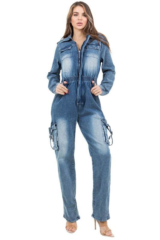 WOMEN DENIM SEXY JUMPSUIT - Shop Style & More | Fresh Looks, Everyday Deals & Free Shipping