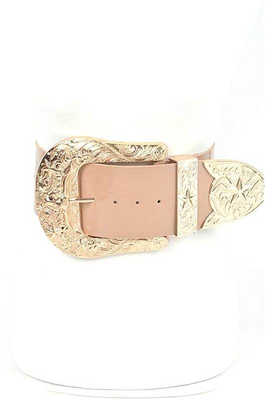 Plus Size Iconic Buckle Statement Patent Belt - Shop Style & More | Fresh Looks, Everyday Deals & Free Shipping