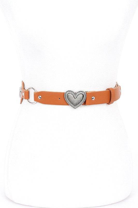 Heart Buckle Iconic Vintage Link Belt - Shop Style & More | Fresh Looks, Everyday Deals & Free Shipping