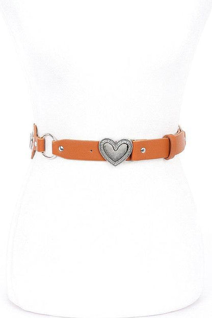 Heart Buckle Iconic Vintage Link Belt - Shop Style & More | Fresh Looks, Everyday Deals & Free Shipping