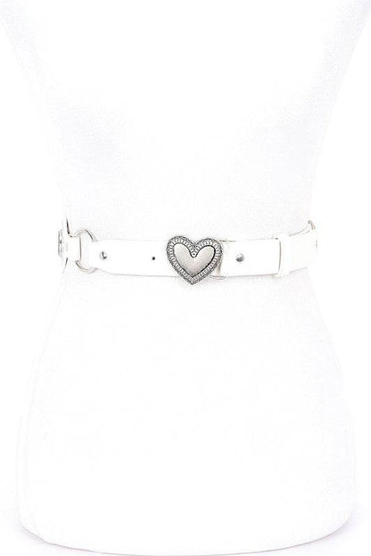 Heart Buckle Iconic Vintage Link Belt - Shop Style & More | Fresh Looks, Everyday Deals & Free Shipping