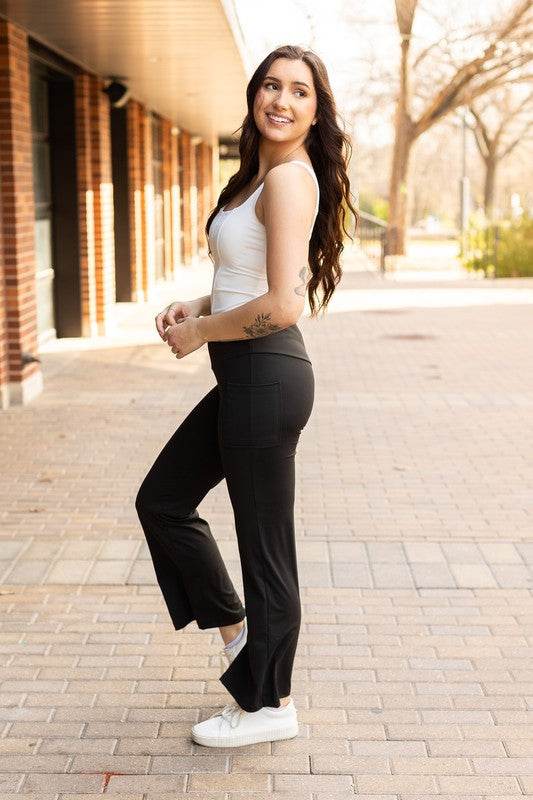 The Madeline - Tummy Control Bootcut Leggings - Shop Style & More | Fresh Looks, Everyday Deals & Free Shipping