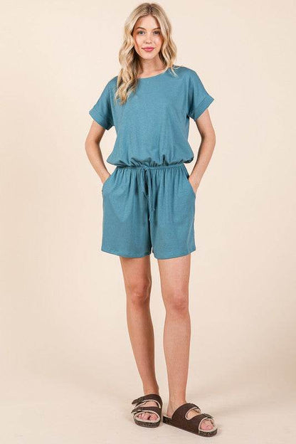 Romper with Side Pockets - Shop Style & More | Fresh Looks, Everyday Deals & Free Shipping