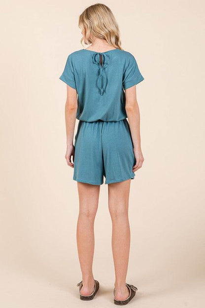 Romper with Side Pockets - Shop Style & More | Fresh Looks, Everyday Deals & Free Shipping