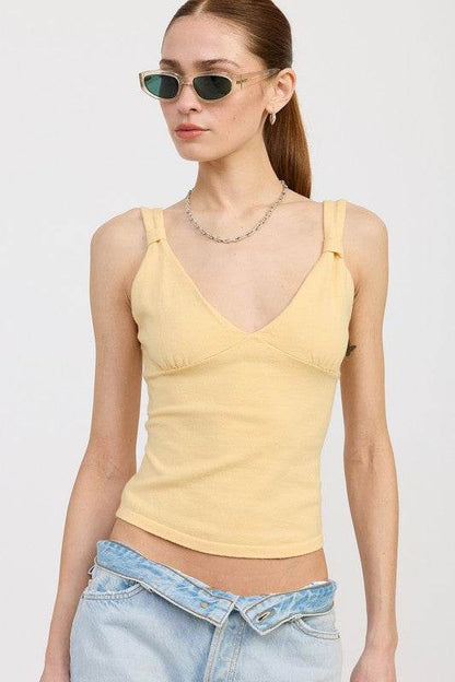 V NECK CAMI TOP - Shop Style & More | Fresh Looks, Everyday Deals & Free Shipping