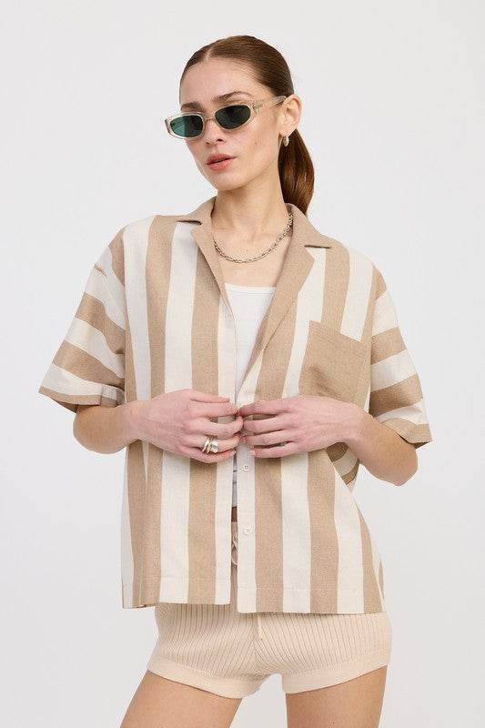 OVERSIZED BUTTON UP SHIRT - Shop Style & More | Fresh Looks, Everyday Deals & Free Shipping