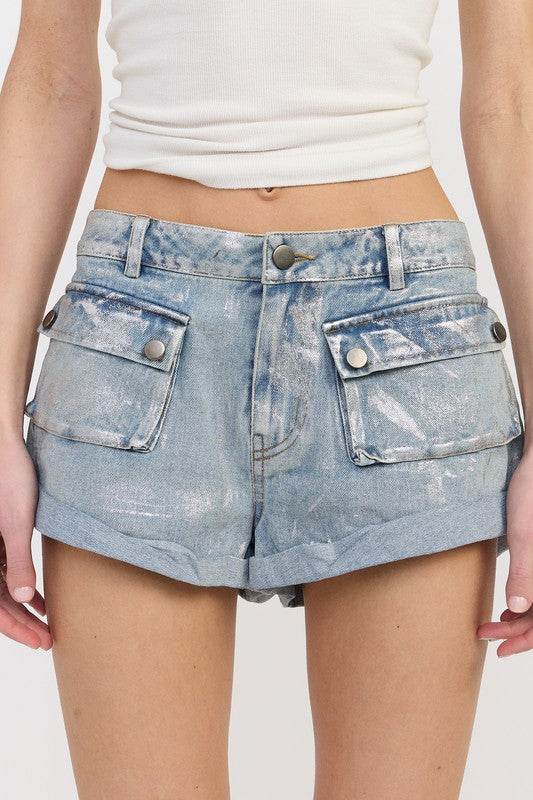 LOW WAIST DENIM SHORTS - Shop Style & More | Fresh Looks, Everyday Deals & Free Shipping