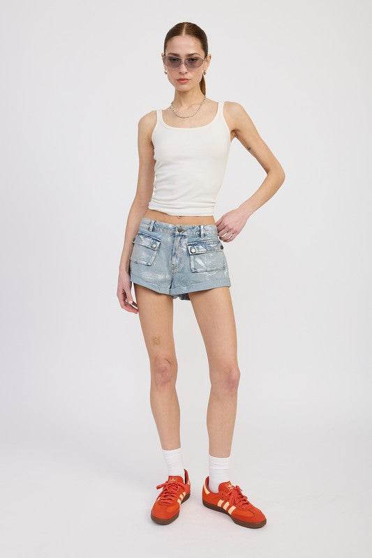 LOW WAIST DENIM SHORTS - Shop Style & More | Fresh Looks, Everyday Deals & Free Shipping