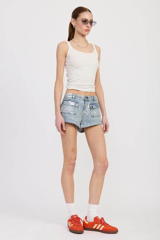 LOW WAIST DENIM SHORTS - Shop Style & More | Fresh Looks, Everyday Deals & Free Shipping