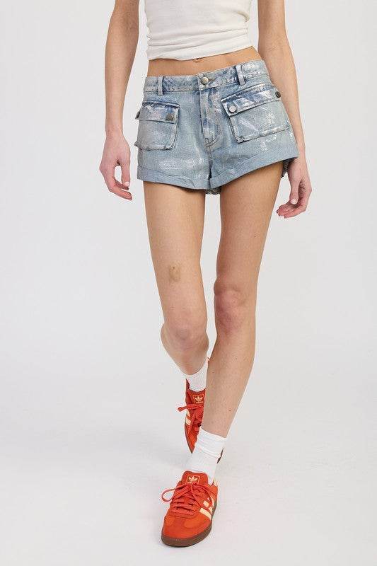 LOW WAIST DENIM SHORTS - Shop Style & More | Fresh Looks, Everyday Deals & Free Shipping