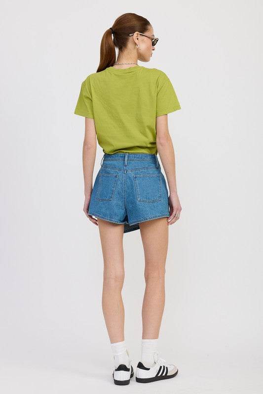 WRAPPED ASYMMETRICAL DENIM SKIRT - Shop Style & More | Fresh Looks, Everyday Deals & Free Shipping