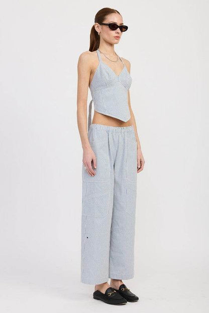 HALTER NECK BUSTIER TOP - Shop Style & More | Fresh Looks, Everyday Deals & Free Shipping