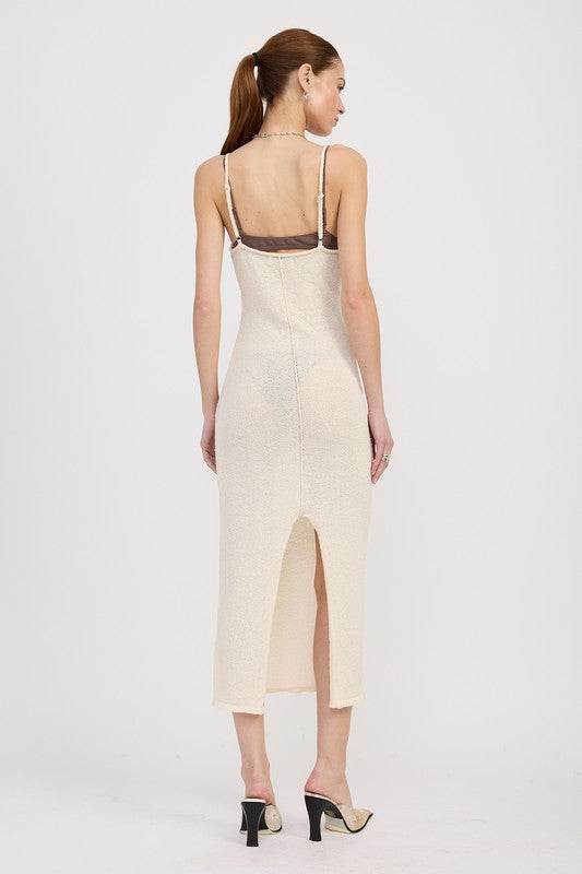 SPAGHETTI STRAP MIDI DRESS - Shop Style & More | Fresh Looks, Everyday Deals & Free Shipping