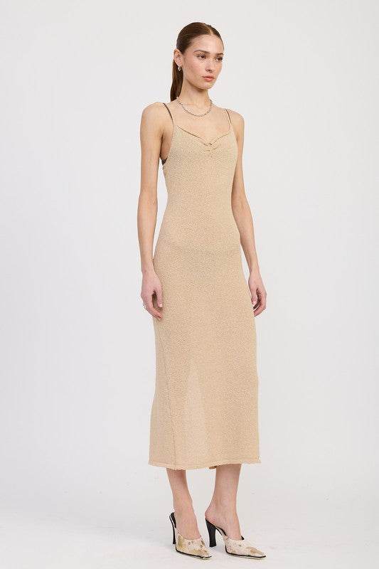 SPAGHETTI STRAP MIDI DRESS - Shop Style & More | Fresh Looks, Everyday Deals & Free Shipping