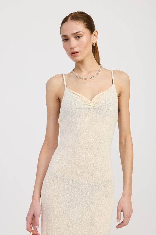 SPAGHETTI STRAP MIDI DRESS - Shop Style & More | Fresh Looks, Everyday Deals & Free Shipping