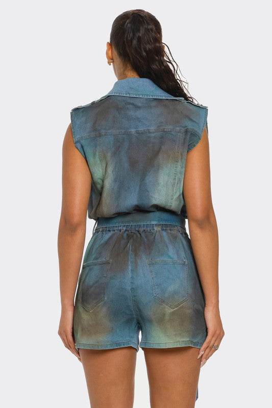 Urban Edge Zipper Utility Romper - Shop Style & More | Fresh Looks, Everyday Deals & Free Shipping