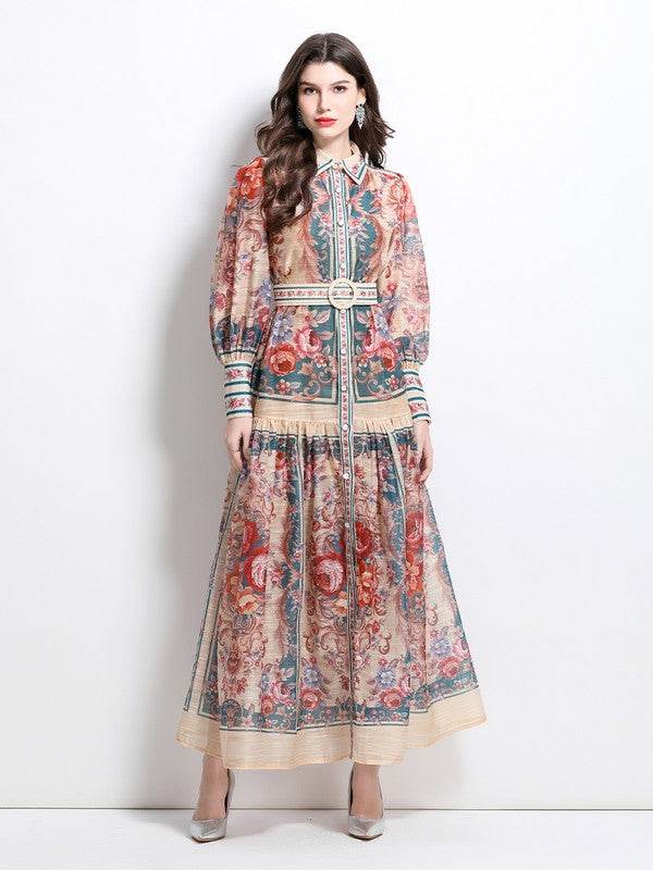WOMEN FASHION CHIFFON MAXI DRESS - Shop Style & More | Fresh Looks, Everyday Deals & Free Shipping