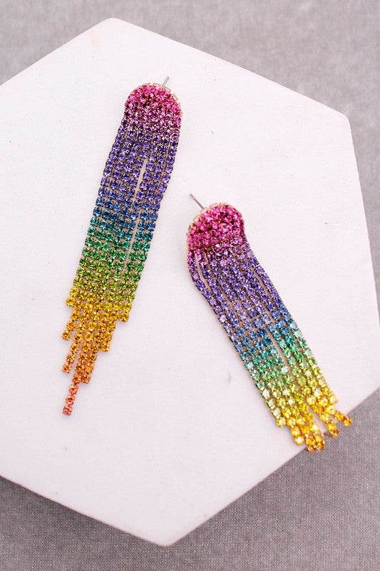 Rhinestone Drop Earrings - Shop Style & More | Fresh Looks, Everyday Deals & Free Shipping