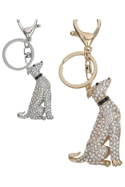 Sparkling Dog Keychain - Shop Style & More | Fresh Looks, Everyday Deals & Free Shipping