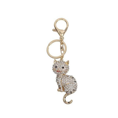 Sparkling Cat Keychain - Shop Style & More | Fresh Looks, Everyday Deals & Free Shipping