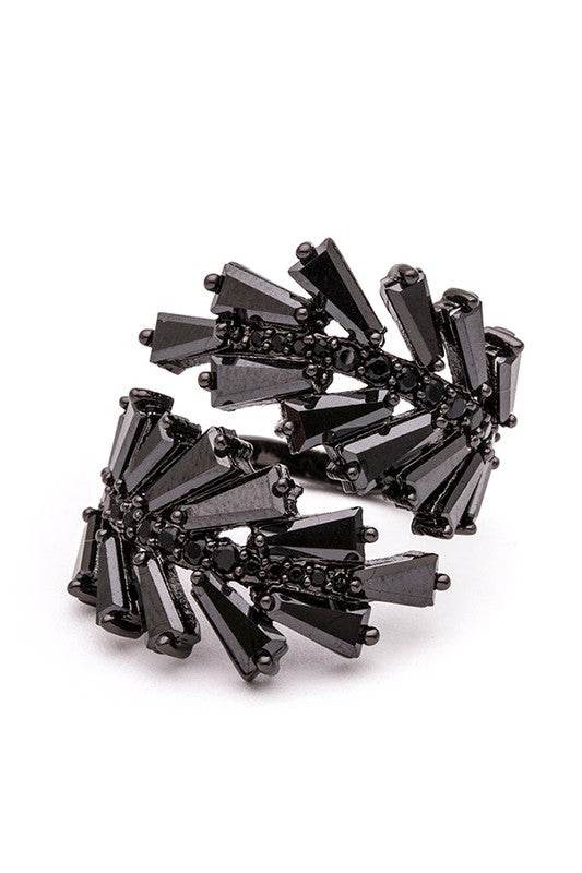 CZ Leaf Wrap Iconic Ring - Shop Style & More | Fresh Looks, Everyday Deals & Free Shipping