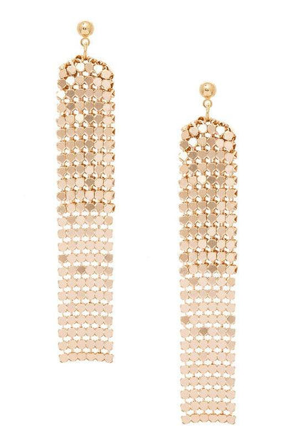 Chainmill Long Drop Iconic Earrings - Shop Style & More | Fresh Looks, Everyday Deals & Free Shipping