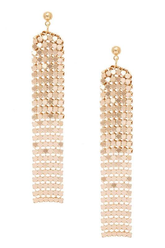 Chainmill Long Drop Iconic Earrings - Shop Style & More | Fresh Looks, Everyday Deals & Free Shipping