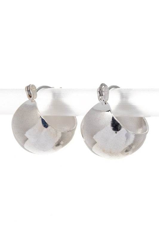 Round Ear Hugger Iconic Earrings - Shop Style & More | Fresh Looks, Everyday Deals & Free Shipping