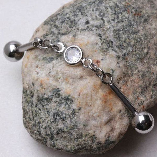 316L Stainless Steel Press Fit CZ Chain Industrial - Shop Style & More | Fresh Looks, Everyday Deals & Free Shipping