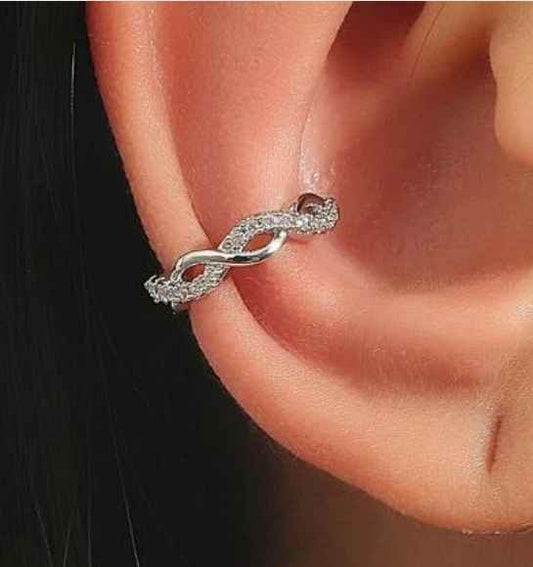 CZ Twist Ear Cuff - Shop Style & More | Fresh Looks, Everyday Deals & Free Shipping