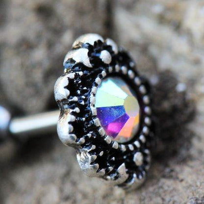 316L Stainless Steel Aurora Oval Charm Cartilage - Shop Style & More | Fresh Looks, Everyday Deals & Free Shipping