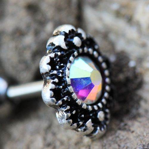 316L Stainless Steel Aurora Oval Charm Cartilage - Shop Style & More | Fresh Looks, Everyday Deals & Free Shipping