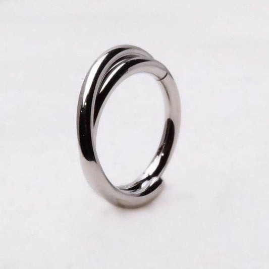316L Stainless Steel Criss-Cross Hinged Clicker - Shop Style & More | Fresh Looks, Everyday Deals & Free Shipping