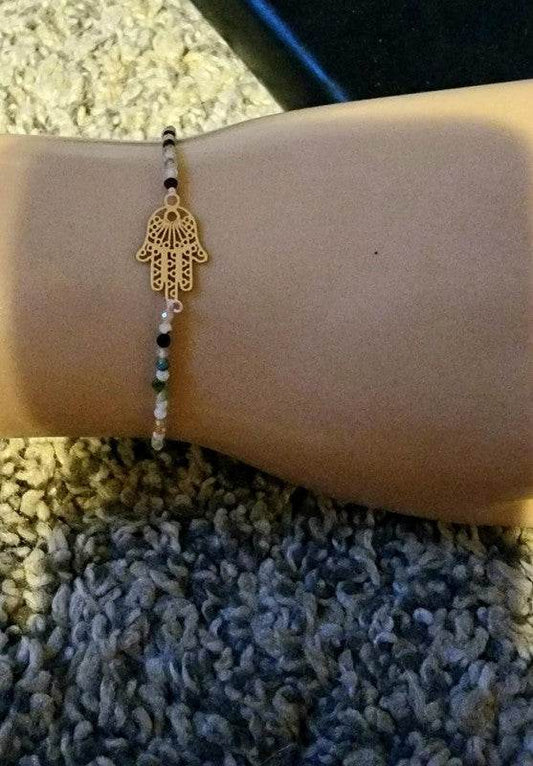Boho Talisman Bracelet Hand of Fatima WishBracelet - Shop Style & More | Fresh Looks, Everyday Deals & Free Shipping